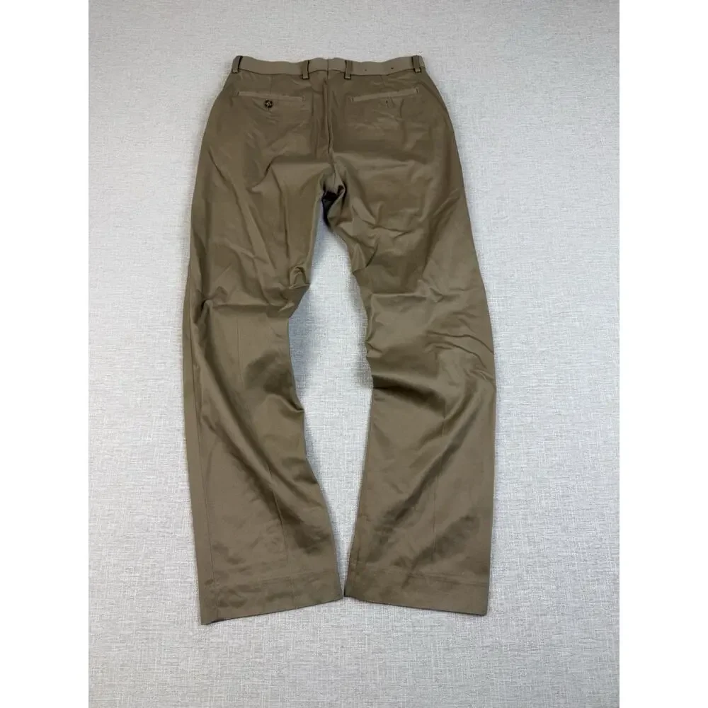 Banana Republic Men’s Chino Pants 30x32 Tailored Slim Fit Non-Iron Khaki